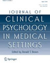 JOURNAL OF CLINICAL PSYCHOLOGY IN MEDICAL SETTINGS雜志封面